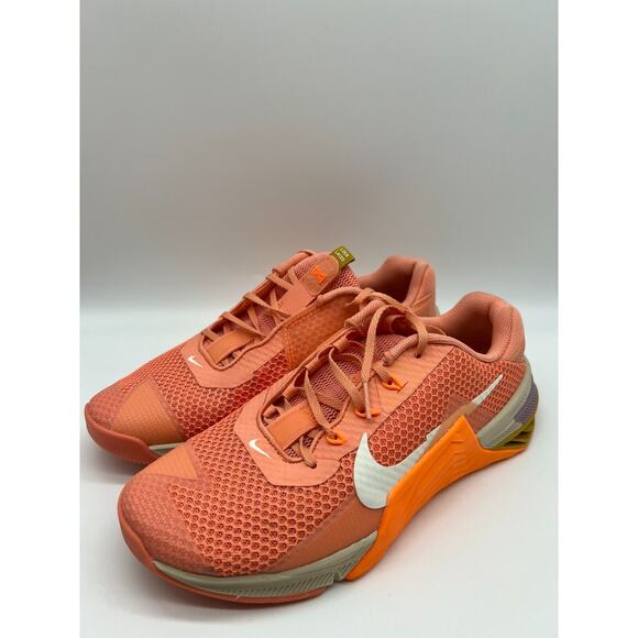 Nike Metcon 7 Women's Cross Training CrossFit Shoe Orange CZ8280-600 Size 9.5 - Picture 8 of 12
